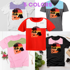 8pcs Tshirt Ruler Guide for Vinyl Alignment - 5 Colors
