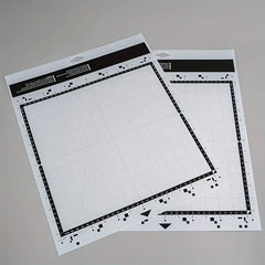 12" X 12" Adhesive Cutting Mats For Brother ScanNCut DX , Variety 2 Pack