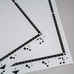 12" X 24" Adhesive Cutting Mats For Brother ScanNCut DX , 2 Pack Variety