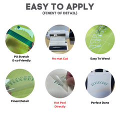 PU - Matless Iron on Vinyl - Cricut Joy ONLY