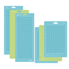 12" X 4.5" 4.5" x 6.5" Adhesive Cutting Mats , 6 Pack Variety