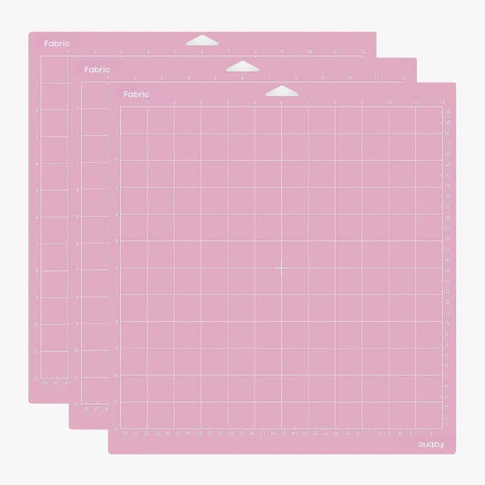 12" X 12" Fabric Grip Adhesive Cutting Mats, 3 Pack
