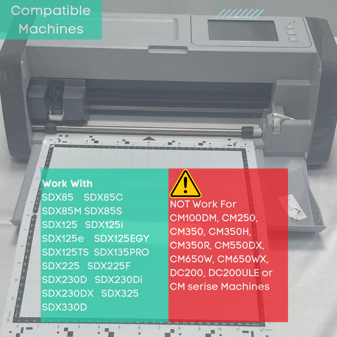 12" X 12"  Low tack Adhesive Cutting Mats For Brother ScanNCut DX  , 1 Pack
