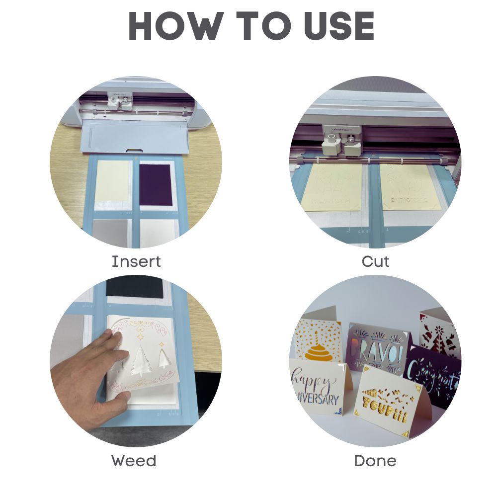 4.25" x 5.5" Insert Cards Kit Set R20-04