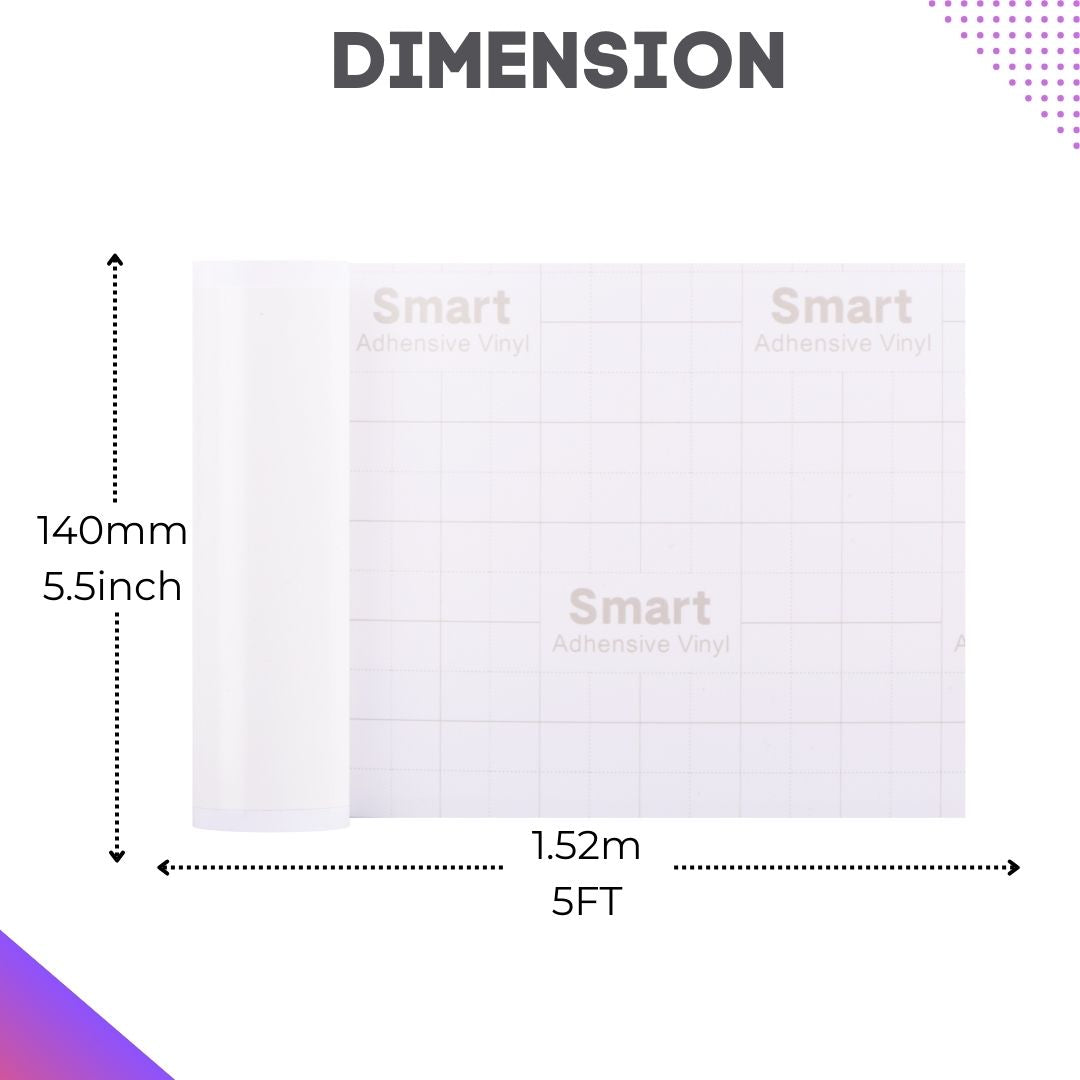 Glossy - Matless Adhesive Vinyl - Cricut Joy