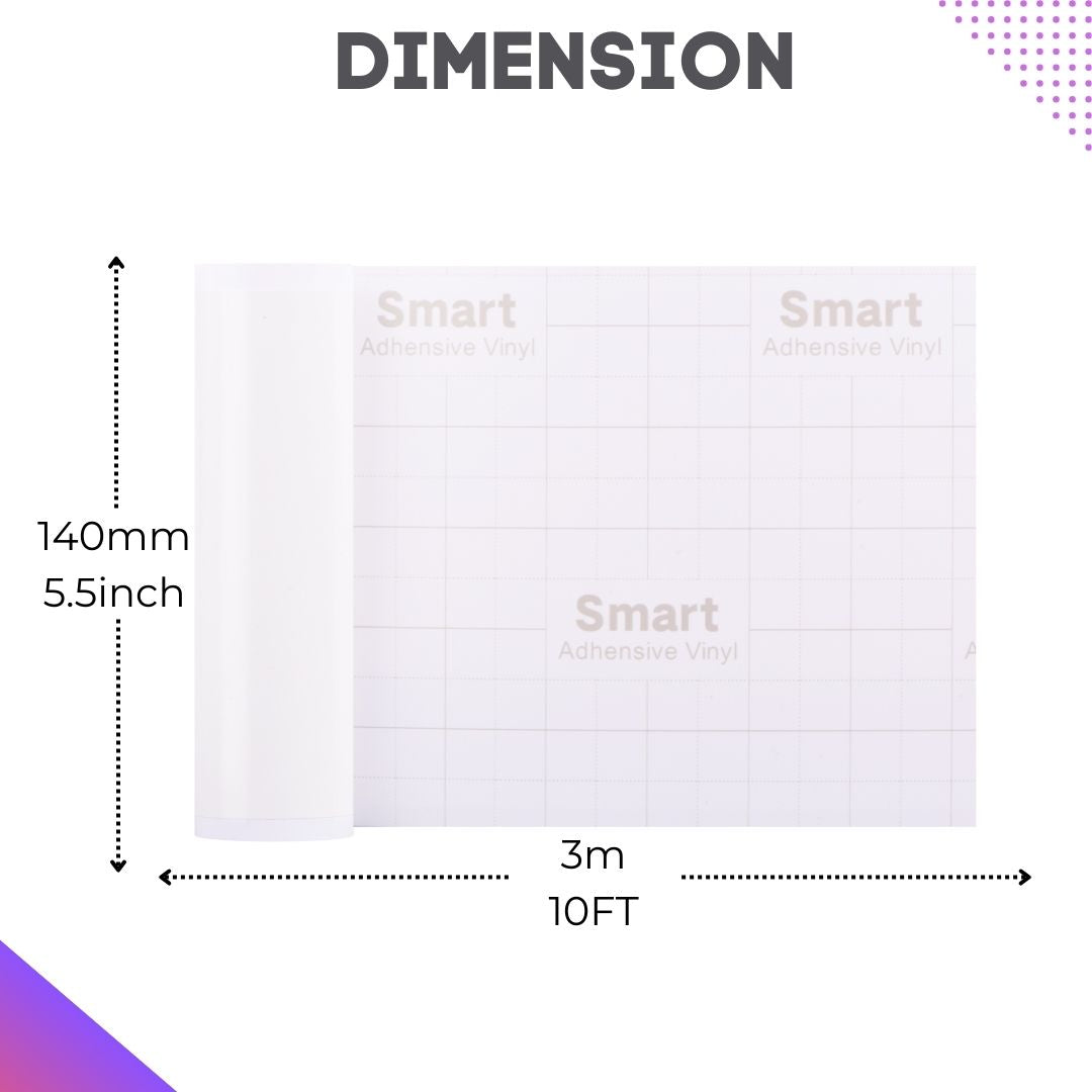 Glossy - Matless Adhesive Vinyl - Cricut Joy