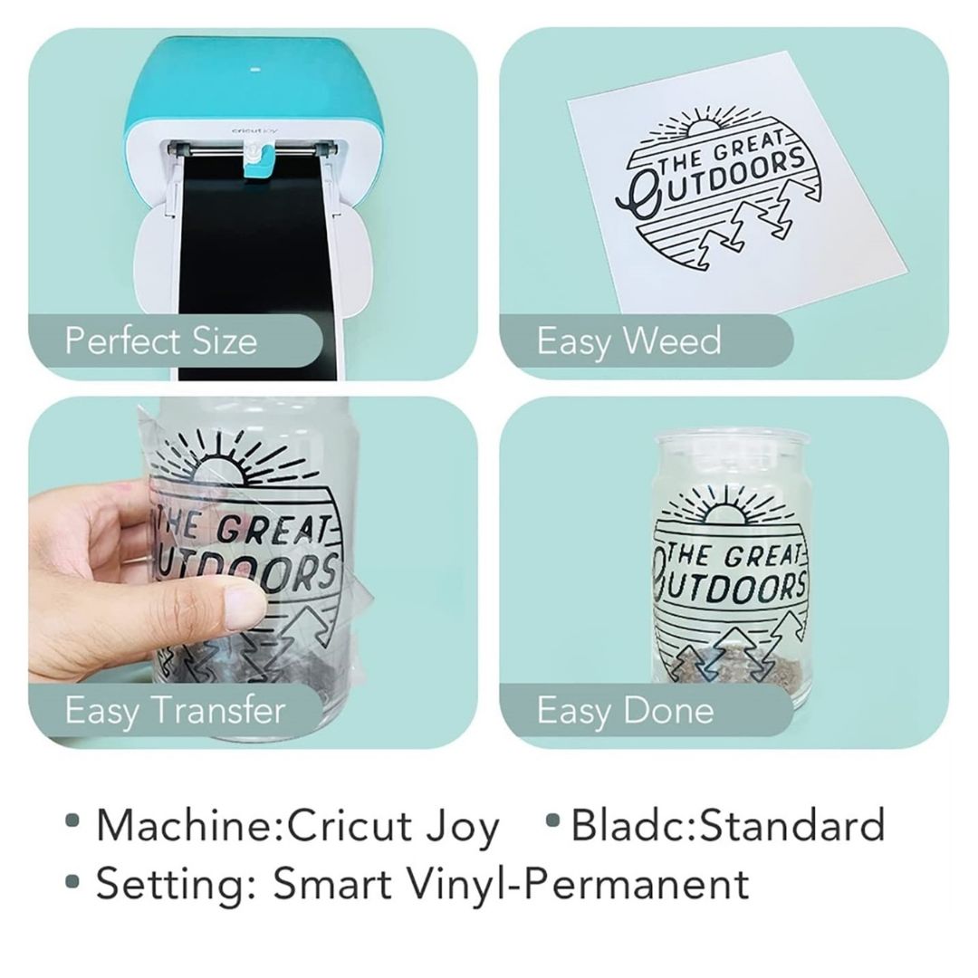 Glossy - Matless Adhesive Vinyl - Cricut Joy