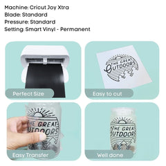 Glossy - Matless Permanent Vinyl - Cricut Xtra Joy ONLY