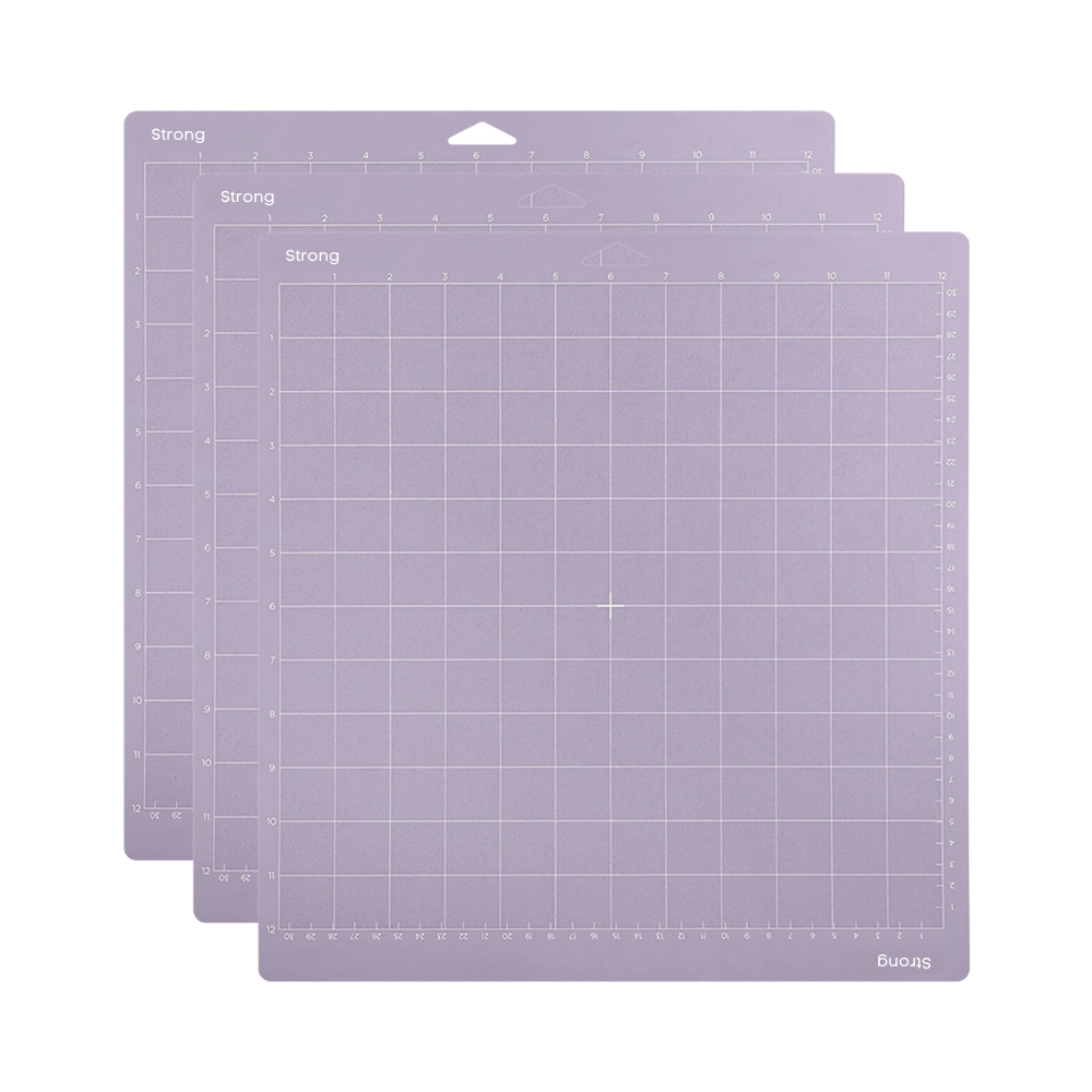 12" X 12" Strong Grip Adhesive Cutting Mats, 3 Pack