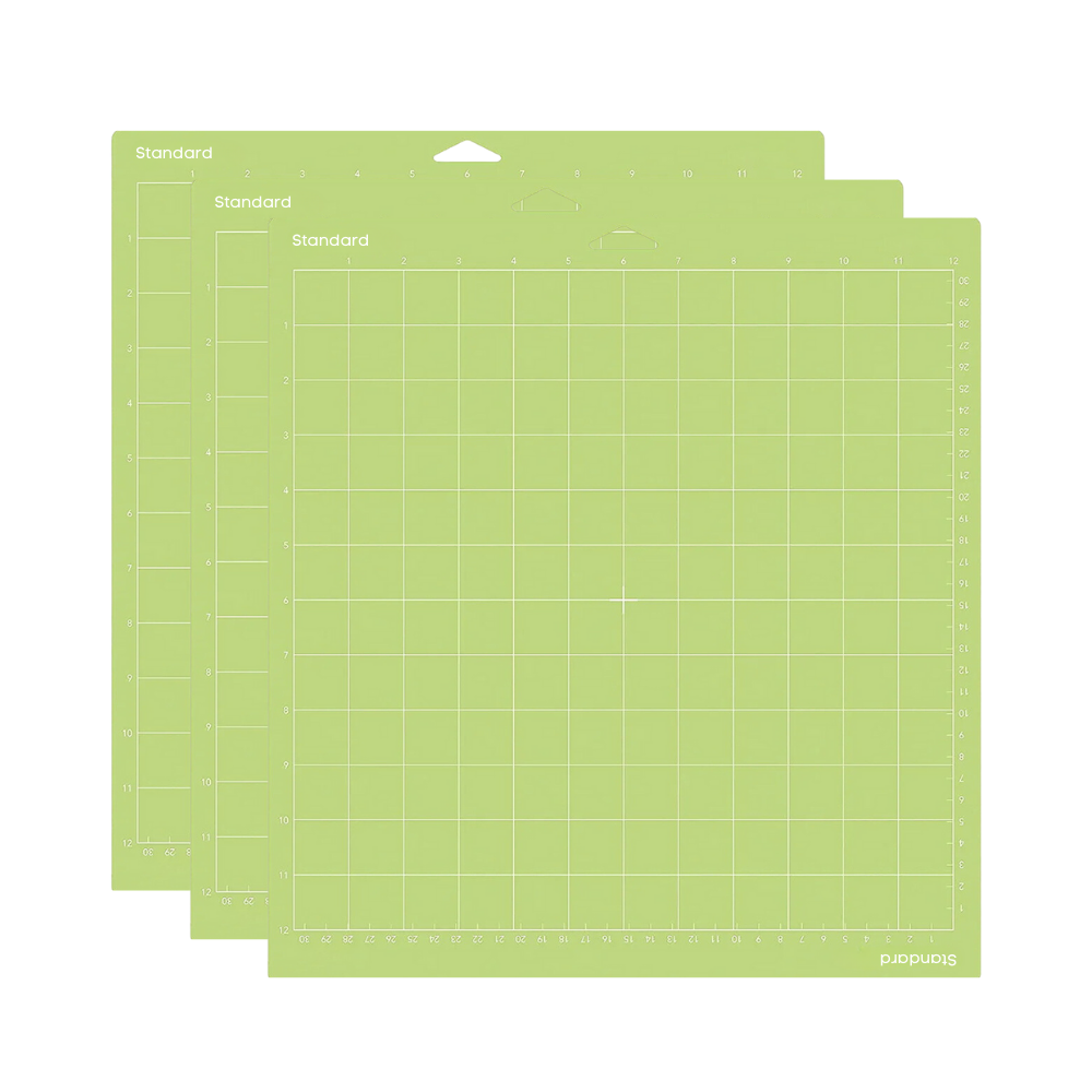 12" X 12" Standard Grip Adhesive Cutting Mats, 3 Pack