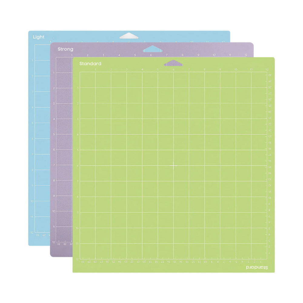 12" x 12" Adhesive Cutting Mat , 3 Pack Variety