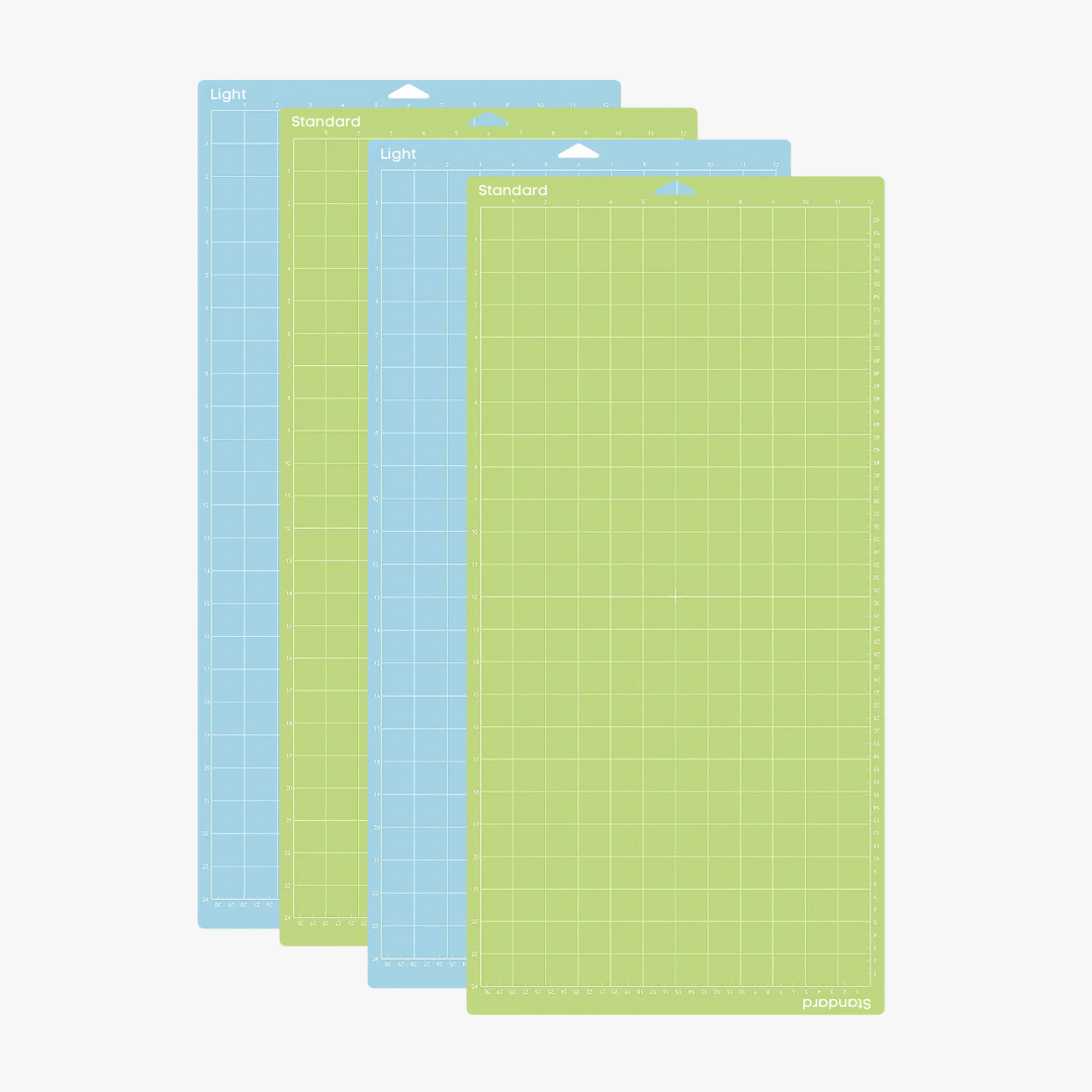 12" X 24" Adhesive Cutting Mats , Variety 4 Pack