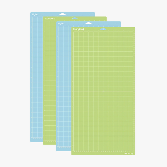 12" X 24" Adhesive Cutting Mats , Variety 4 Pack