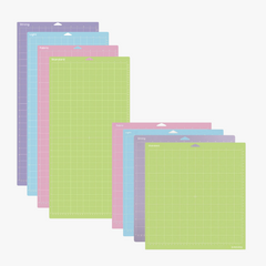 12" X 12"  12" X 24"Adhesive Cutting Mats, Variety 8 Pack