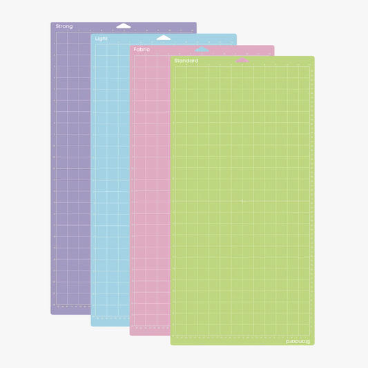 12" X 24" Adhesive Cutting Mats , Variety 4 Pack