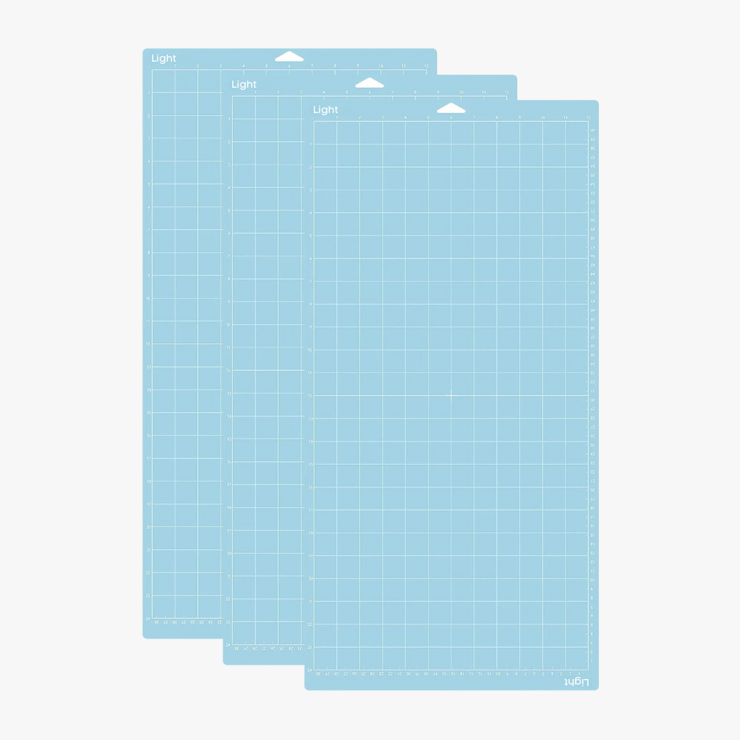 12" X 24" Light Grip Adhesive Cutting Mats , 3 Pack