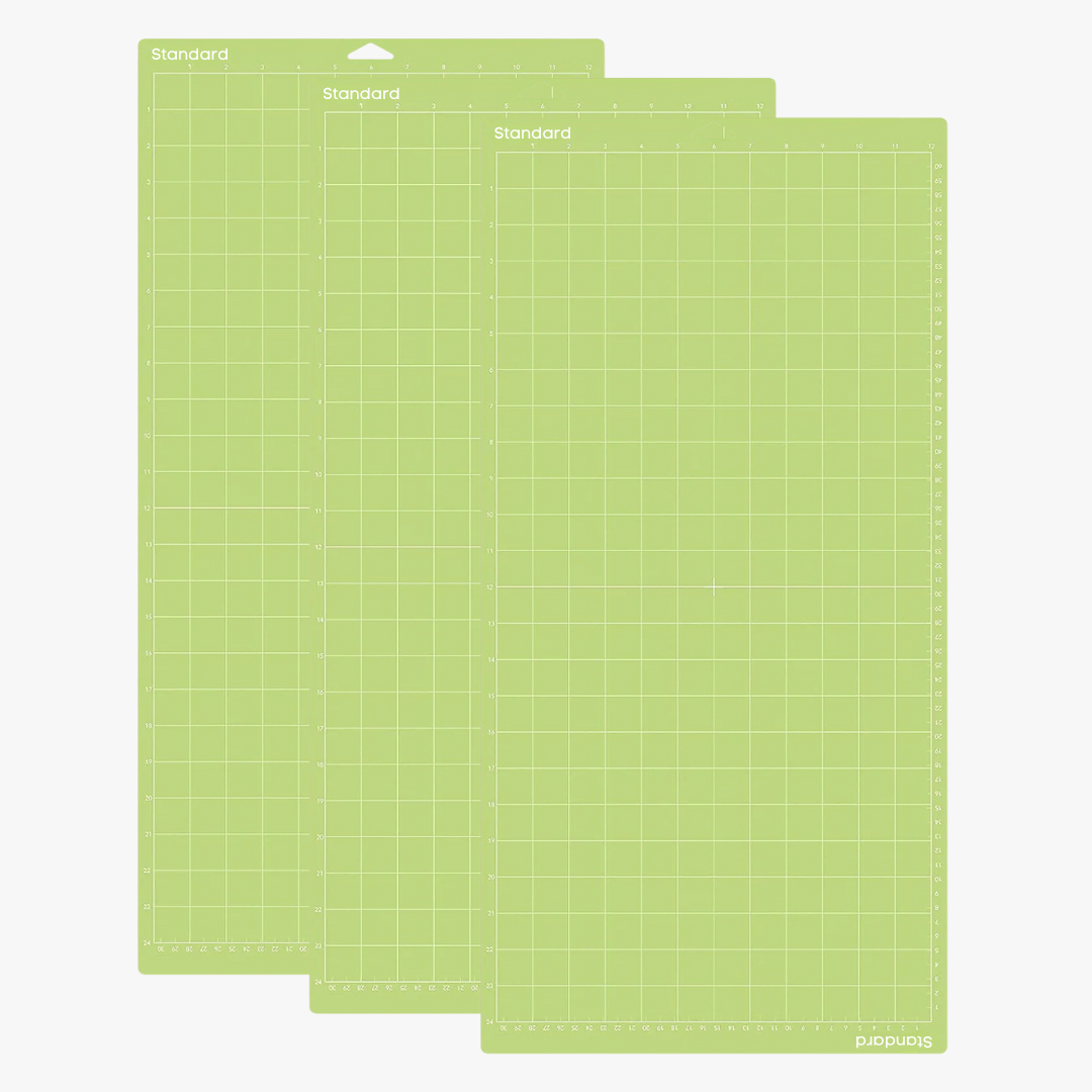 12" X 24" Standard Grip Adhesive Cutting Mats , 3 Pack