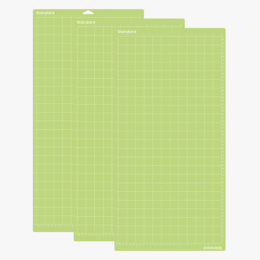 12" X 24" Standard Grip Adhesive Cutting Mats , 3 Pack