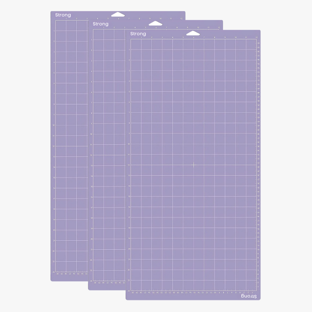 12" X 24" Strong Grip Adhesive Cutting Mats , 3 Pack