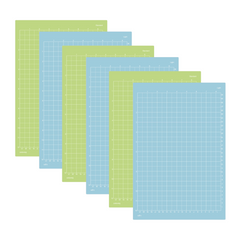 8.5" x 12" Adhesive Cutting Mat , 6 Pack Variety