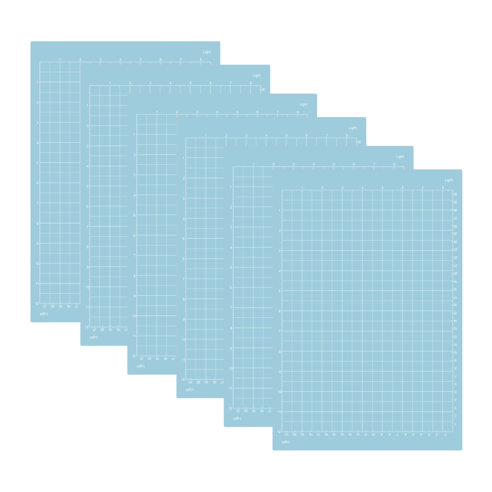 8.5" x 12" Light Grip Adhesive Cutting Mat , 6 Pack