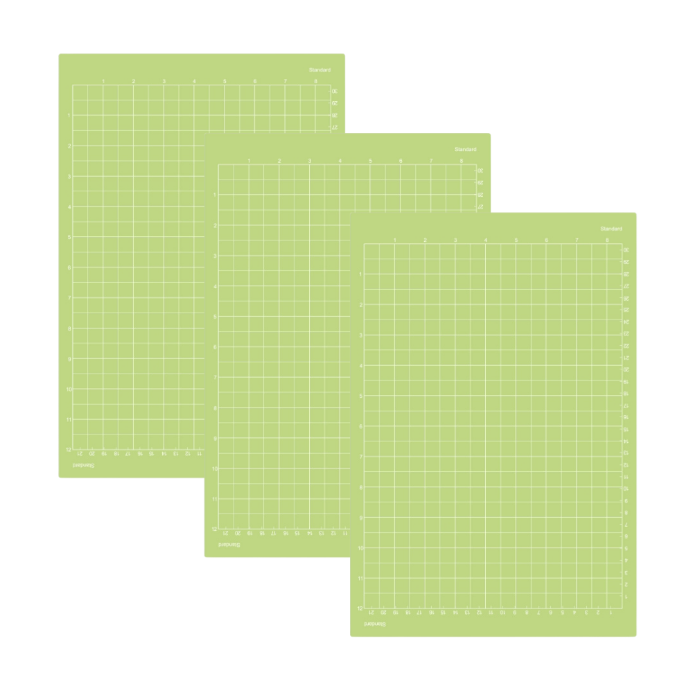 8.5" x 12" Standard Grip Adhesive Cutting Mat , 3 Pack