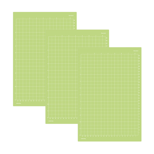 8.5" x 12" Standard Grip Adhesive Cutting Mat , 3 Pack