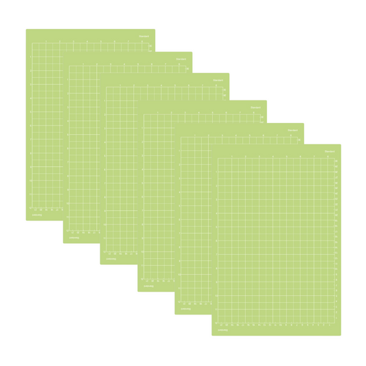 8.5" x 12" Standard Grip Adhesive Cutting Mat , 6 Pack