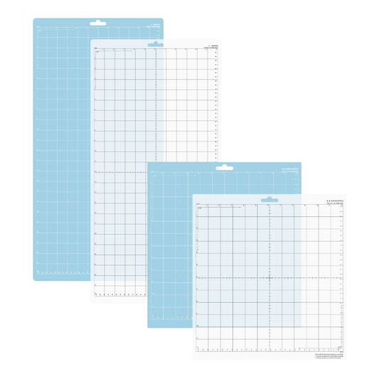 12" X 12"  12" X 24"Adhesive Cutting Mats For Silhouette Cameo 4 3 2 1 , Variety 4 Pack