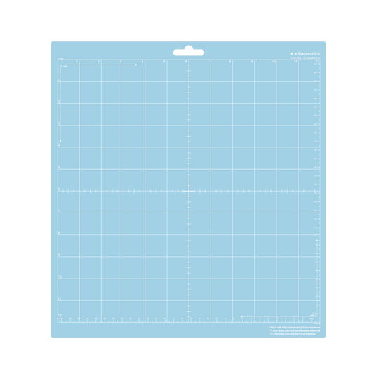 12" X 12" Light Grip Adhesive Cutting Mats For Silhouette Cameo 4 3 2 1 , 1 Pack
