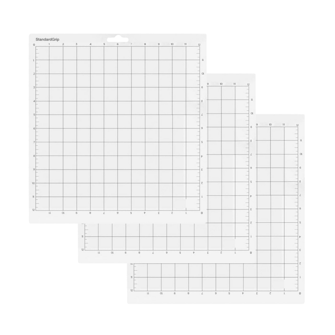 12" X 12"  Standard Grip Adhesive Cutting Mats For Silhouette Cameo 4 3 2 1 , 3 Pack