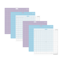 12" X 12"  Adhesive Cutting Mats For Silhouette Cameo 4 3 2 1 , Variety 6 Pack