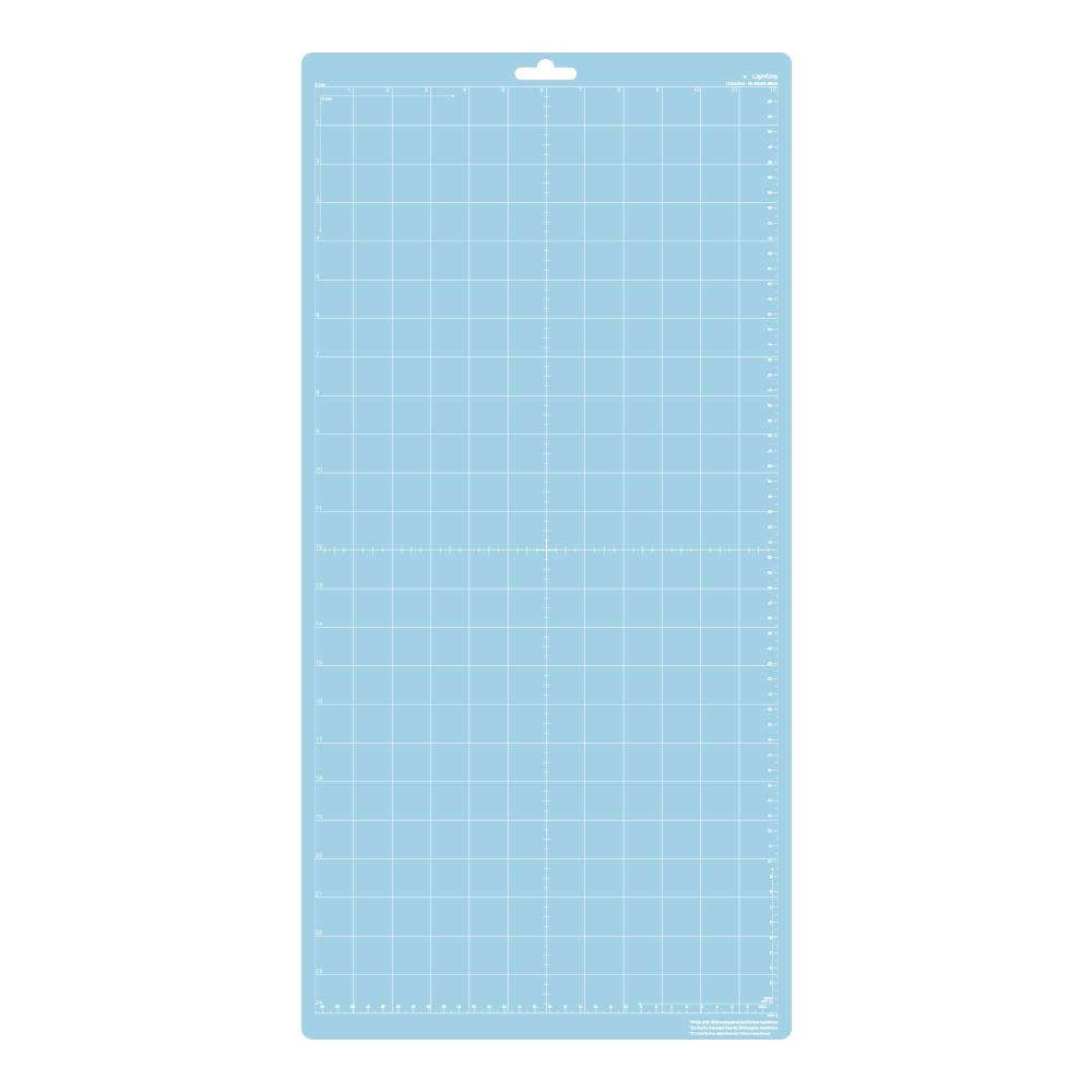 12" X 24" Light Grip Adhesive Cutting Mats For Silhouette Cameo 4 3 2 1 , 1 Pack