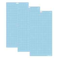 12" X 24" Light Grip Adhesive Cutting Mats For Silhouette Cameo 4 3 2 1 , Variety 3 Pack