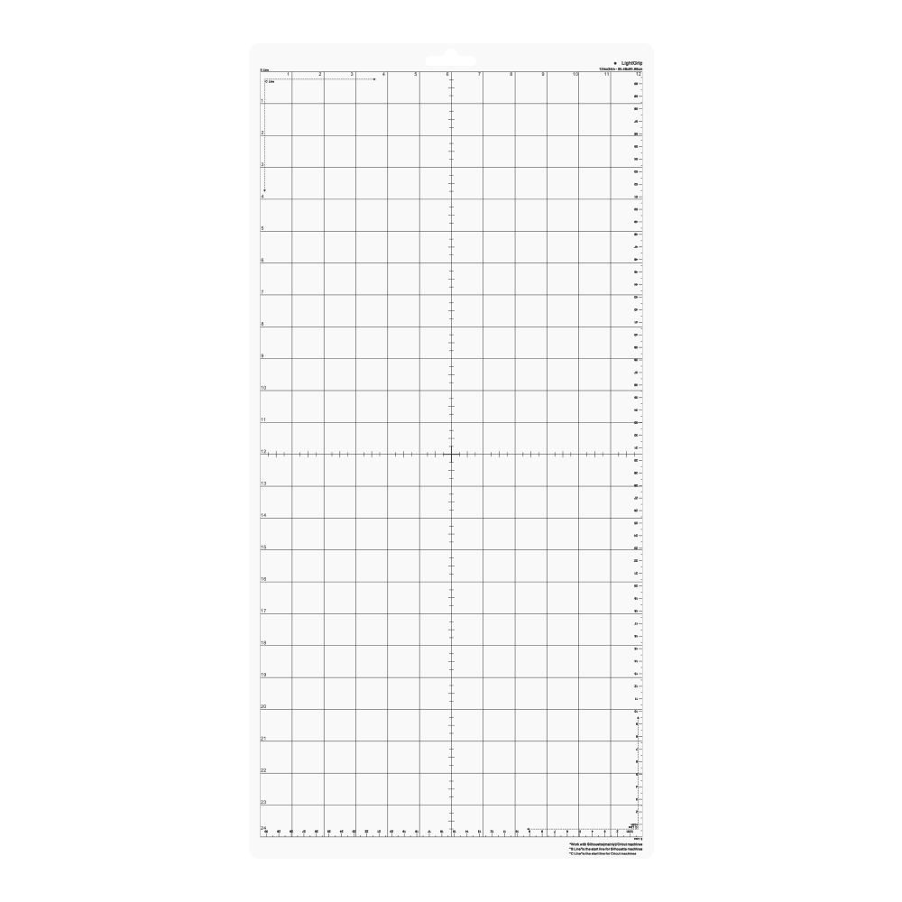 12" X 24"  Standard Grip Adhesive Cutting Mats For Silhouette Cameo 4 3 2 1 , 1 Pack